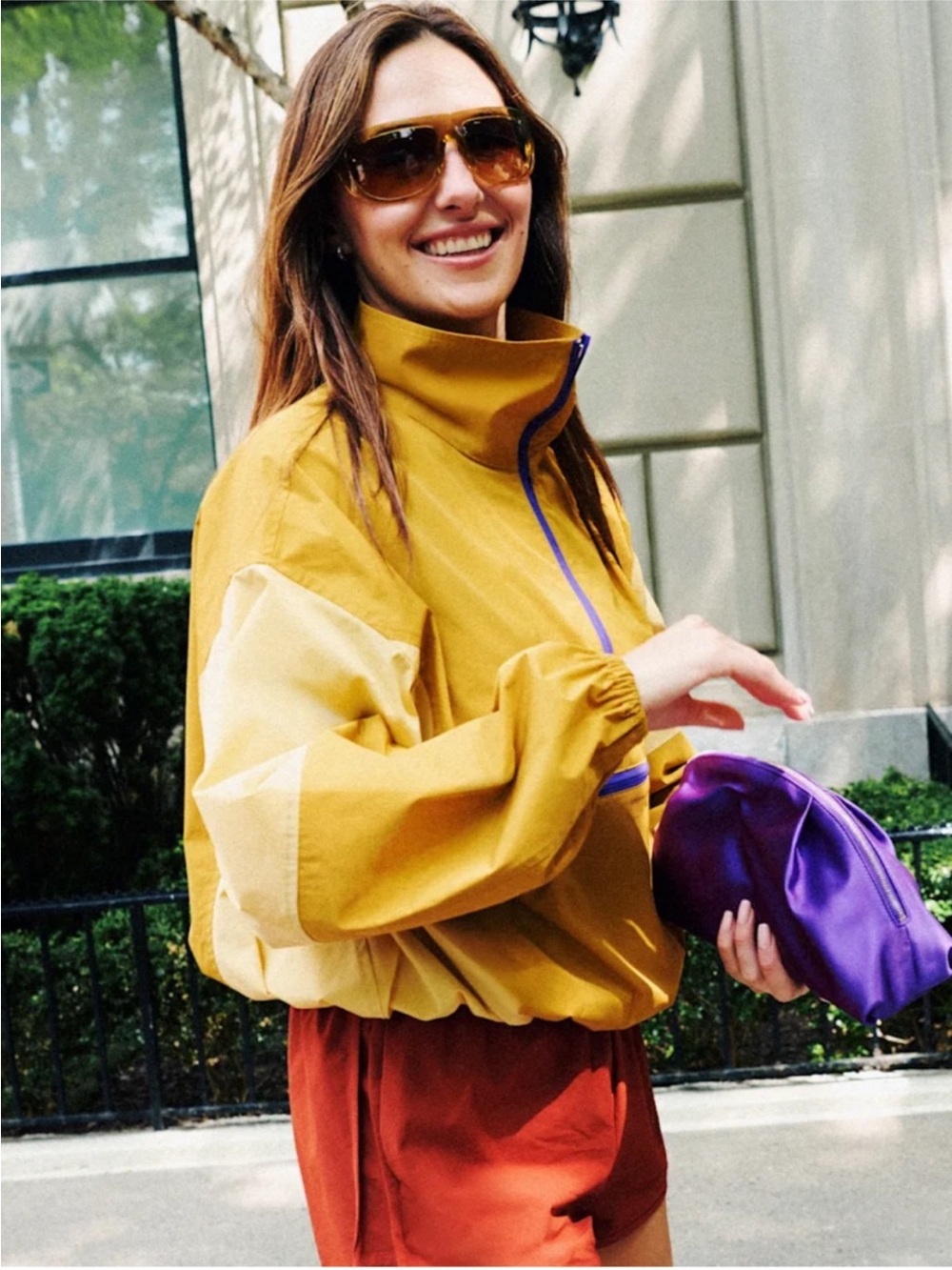 NWT Reformation x Umbro Valeria Anorak Jacket Chartreuse XS - Picture 8 of 8